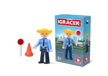 Igrača - Policistka z dodatki