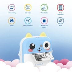 LAMAX InstaKid2 Plus otroška kamera, modra
