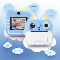 LAMAX InstaKid2 Plus otroška kamera, modra