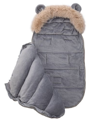 Artctic zimska vreča za voziček, siva (85215)