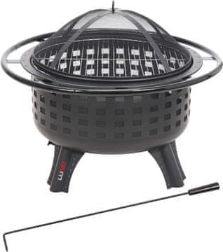 shumee STÅLKAMIN MED GALLER 57CM - W-99714