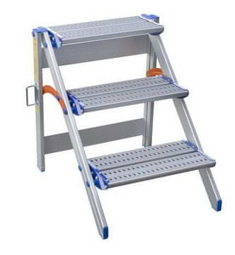 shumee ZLOŽLJIVE STOPNICE 70 CM 3 STOPNICE 8123 - DR8123