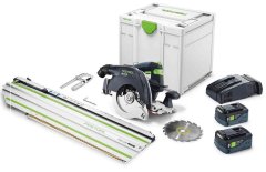 shumee Batteridriven cirkelsåg HCK 55 5.0 EBI-SET-FSK 420 2*5.0AH - FE 577675