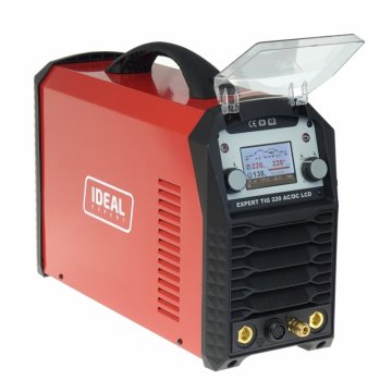 shumee EXPERT TIG 220 AC/DC PULS LCD + TIG INVERTER SVETSMASKIN - BW EXTIG220L