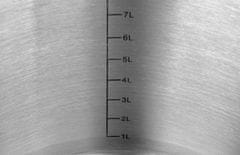 shumee HÖG GRYTA MED LOCK I ROSTFRITT STÅL 32X32 25L - YG-00015