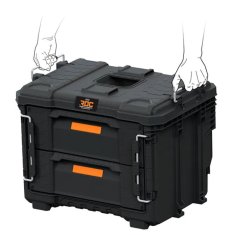 shumee KETER ROC PRO GEAR 2.0 ŠKATLA ZA ORODJE - 2 PREDALA - KT 63 9868