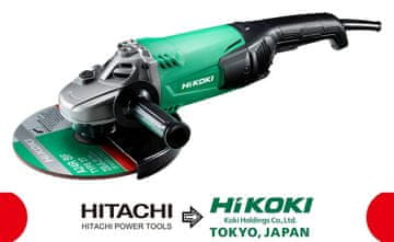 Hikoki KOTNI BRUSILNIK 230 MM 2200 W Z ZAŠČITO OD PONOVNEGA ZAGONA - HI G23SWU2UG