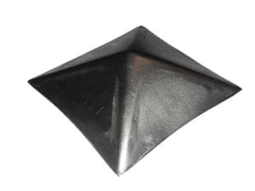 shumee KOVINSKA NADSTREŠNICA ZA OGRAJNI STEBRIČ 70*70 MM - 10 KOSOV - SL CZAP 70K