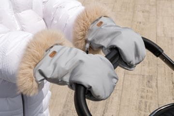 Freeon Zimske rokavice za voziček, sive (85239)