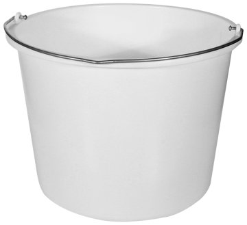 shumee PLASTIČNO VEDRO 12 LITROV BELO - WIA PL 12BL