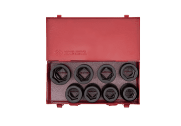 shumee SLAGHYLSOR 1'' 8 DELAR KORT 6-PUNKT 24-41MM, KASSETT - KY8410MP