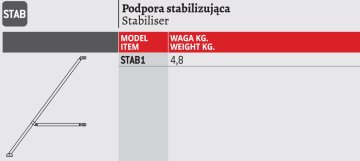 shumee STÄLLNINGSSTABILISATOR KOMPAKT - RU F CO 7054
