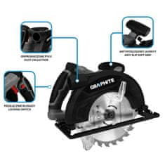 shumee KROŽNA ŽAGA 1200W 185MM - T 58G489