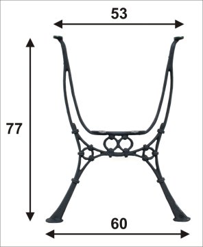 shumee HÖGT TRÄDGÅRDSBORDSBEN - STO BEN WY3