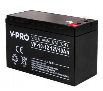 shumee AGM OPTI-BATTERI 12V 10 AH - 6AKUV010AG