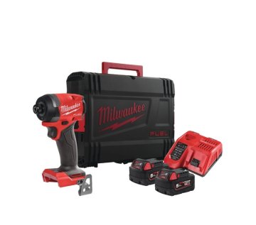 shumee AKUMULATORSKI UDARNI KLJUČ 1/4' M18FID3MC-502X 2*5.0AH - MI4933499450