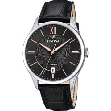 Festina Ura moška Festina F20426/6 Črna