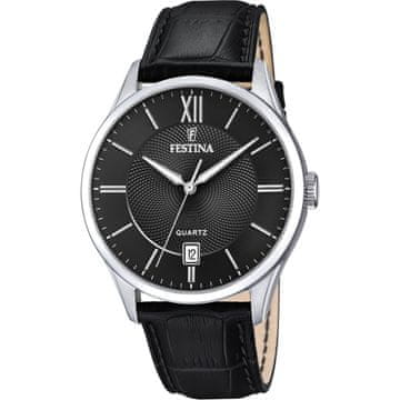 Festina Ura moška Festina F20426/3 Črna