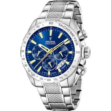 Festina Ura moška Festina F20668/2 Srebrna