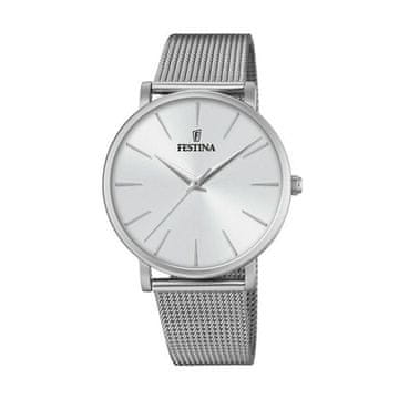 Festina Ura moška Festina F20475/1 Srebrna