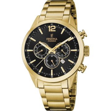 Festina Ura moška Festina F20633/3 Črna