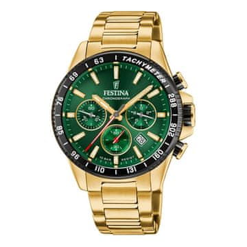 Festina Ura moška Festina F20634/4 Zelena