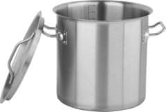 shumee VYSOKÝ HRNEC S POKRIEVKOU Z NEREZOVEJ OCELE 25X25 12L - YG-00012