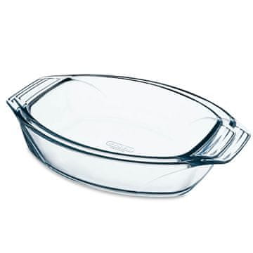 Pekač Optimum 3L in 4,2L / ovalen / borosilikatno steklo