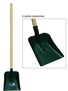 shumee LOPATA ZA PESEK Z RAVNIM ROČAJEM - L-12