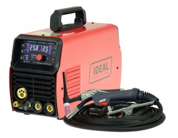 shumee HALVAUTOMATISK SVETSMASKIN TECNOMIG 203 MIG/TIG/MMA SYNERGIC LED - BW TMIG203LE