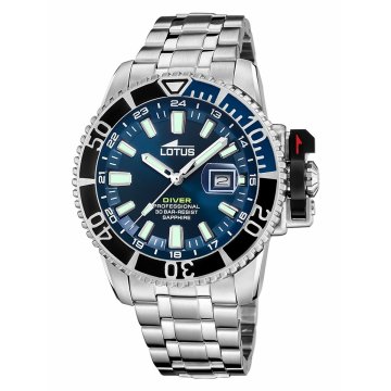 Lotus Ura moška Lotus 18938/3 Srebrna