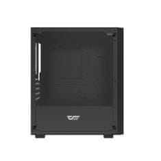 darkFlash Računalniško ohišje DARKFLASH M305 Mesh brez ventilatorjev (črno)