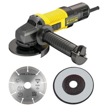 shumee VINKELSLIP 125MM 850W + STA38107 + STA38007 - S/FMEG220 Z