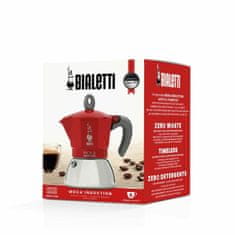 BIALETTI Italijanski Kuhalnik za Kavo Bialetti Moka Induction rouge Kovina