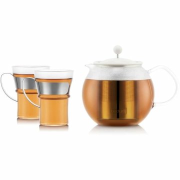 Bodum Aparat za Kavo z Batom Bodum Prozorno Jeklo 1 L 0,35 L (8 kosov)