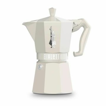 BIALETTI Italijanski Kuhalnik za Kavo Bialetti MOKA EXCLUSIVE CREAM 6T Kremna Aluminij 6 Skodelice