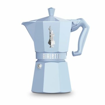 BIALETTI Italijanski Kuhalnik za Kavo Bialetti MOKA EXCLUSIVE Modra Aluminij 6 Skodelice