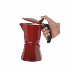 JATA Italijanski Kuhalnik za Kavo JATA Cafetera de inducción roja vulcano Rdeča Aluminij 12 Cești (1 kosov)