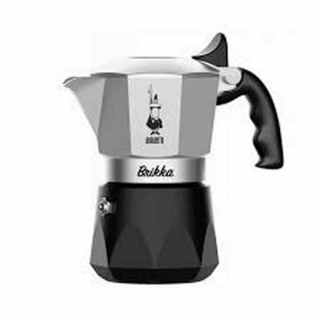 BIALETTI Italijanski Kuhalnik za Kavo Bialetti BRIKKA Črna Aluminij 2 Cești
