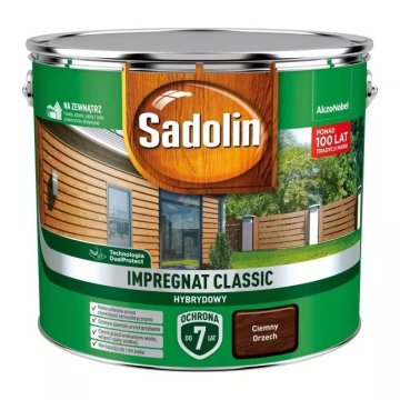 shumee SADOLIN KLASIČNA HIBRIDNA IMPREGNACIJA 7 LET TEMNI OREH 9L