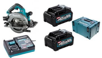 shumee AKUMULAČNÁ KRUHOVÁ PÍLA 190 MM 40V XGT 2*4.0AH MAKPAC - M HS004GM202