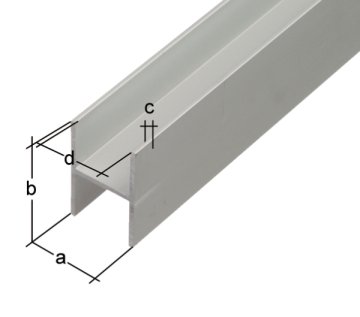 shumee VPENJALNI PROFIL H 2000X10,9X20,0X1,5 - G/030197