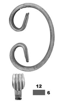 shumee SPIRALNA C 12*6MM V220 L120 - PO10.099