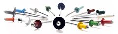 shumee ALUMINIJ-JEKLO SLEPA KOVICA 4,0*8 MM RAL 7024 - 5 STO - 953 4*87024