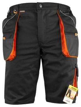 shumee KRATKE DELOVNE HLAČE ROCKER ČRNE VELIKOST 60 - R-810-2160