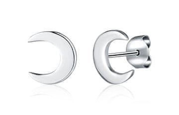 JVD Srebrni uhani s kamni Crescent SVLE2162XJ60000