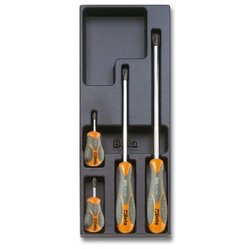 shumee BX 4-DELNI KOMPLET IZVIJAČEV S PLASTIČNIM VLOŽKOM