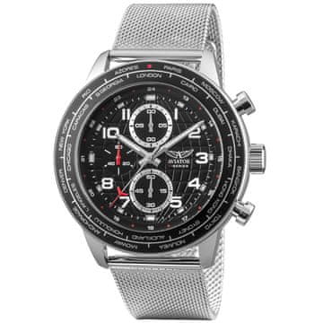 Aviator Ura moška Aviator AVW79886G407 (Ø 46 mm)
