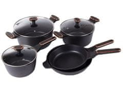 kingstyle PREMIUM velik 8 delni set alu. posode za indukcijo