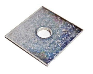 shumee ČRNI KVADRATNI PODLOŽEK DIN 436 20 MM - 010 20